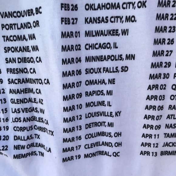 EUC KISS World Tour Baseball Shirt - Picture 6 of 6